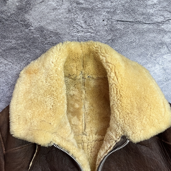 Shearling Flight Jacket - Picture 6 of 16